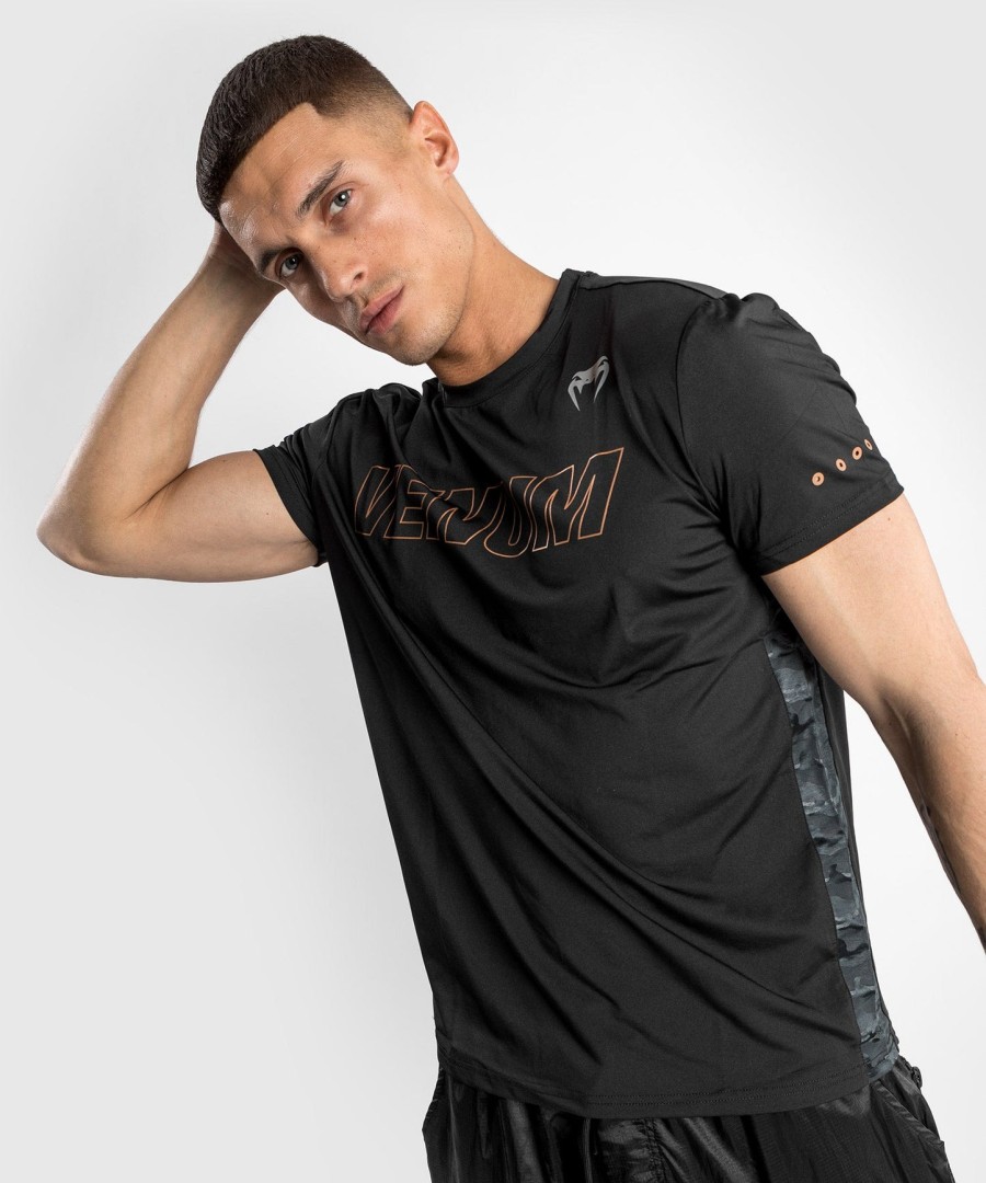 Μπλούζα venum classic evo dry tech - ΜαύροΜπρούντζο