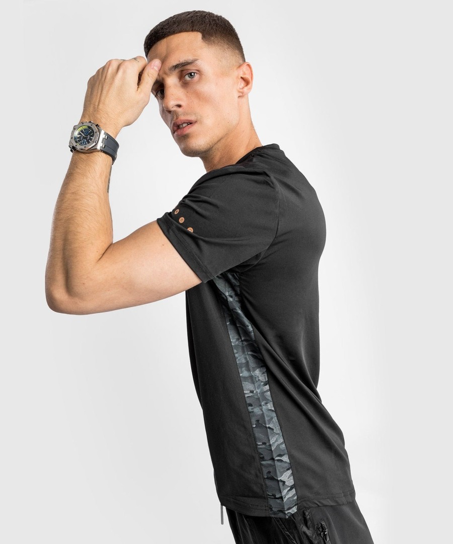 Μπλούζα venum classic evo dry tech - ΜαύροΜπρούντζο