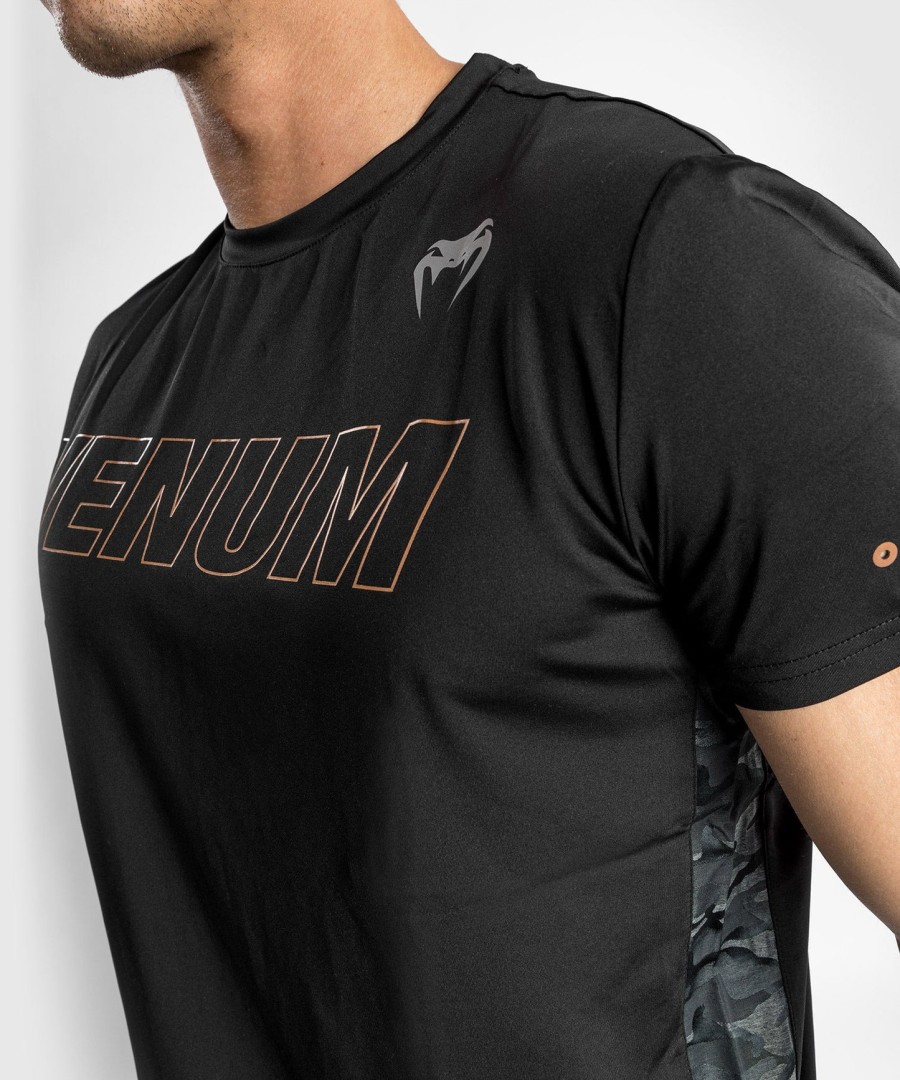 Μπλούζα venum classic evo dry tech - ΜαύροΜπρούντζο