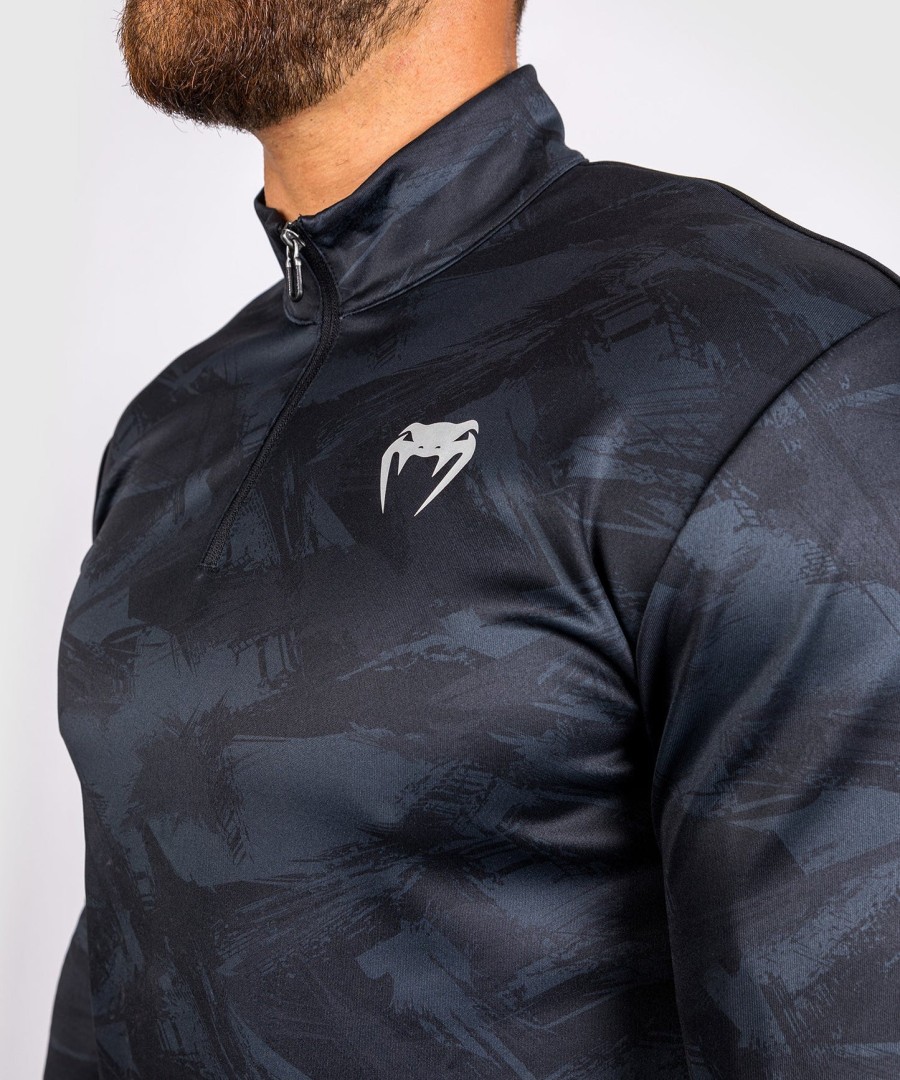 Μπλούζα venum electron 3.0 winter dry tech - Μακρυμάνικη - Μαύρο