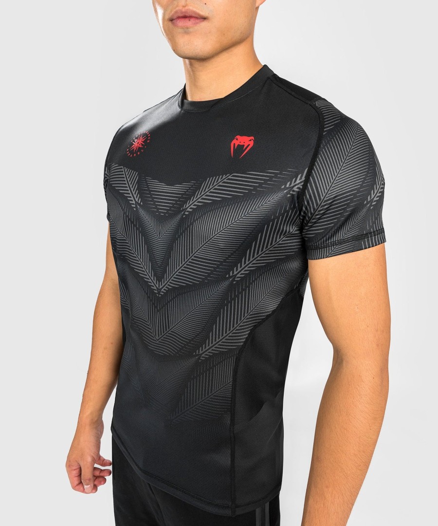 Μπλούζα venum phantom dry tech - ΜαύροΚόκκινο