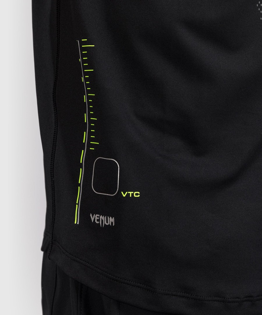 Μπλούζα venum training camp 4.0 dry tech - ΜαύροΝέον Πράσινο