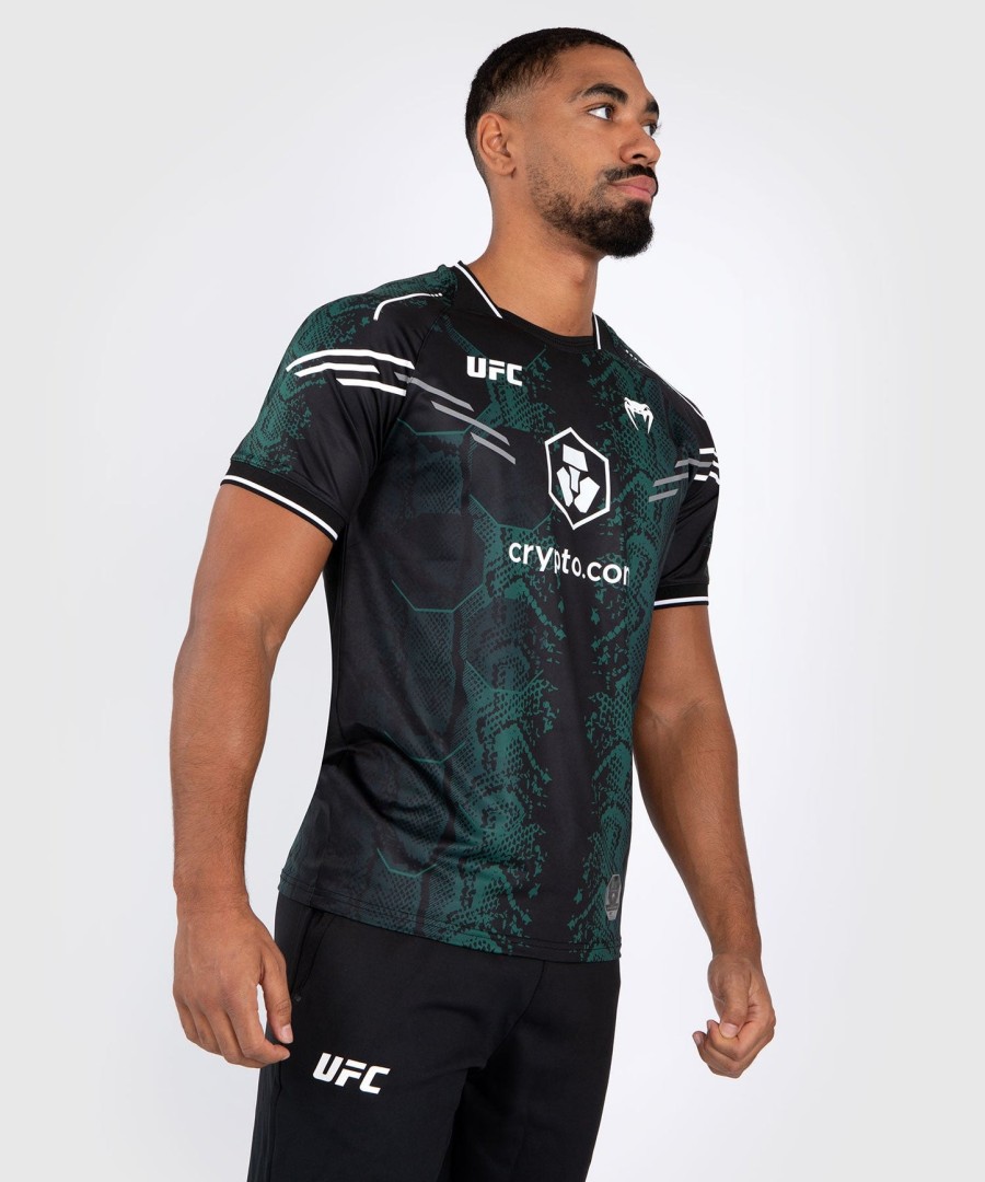 Φανέλα ufc adrenaline by venum authentic fight night men - emerald edition - ΠράσινοΜαύρο