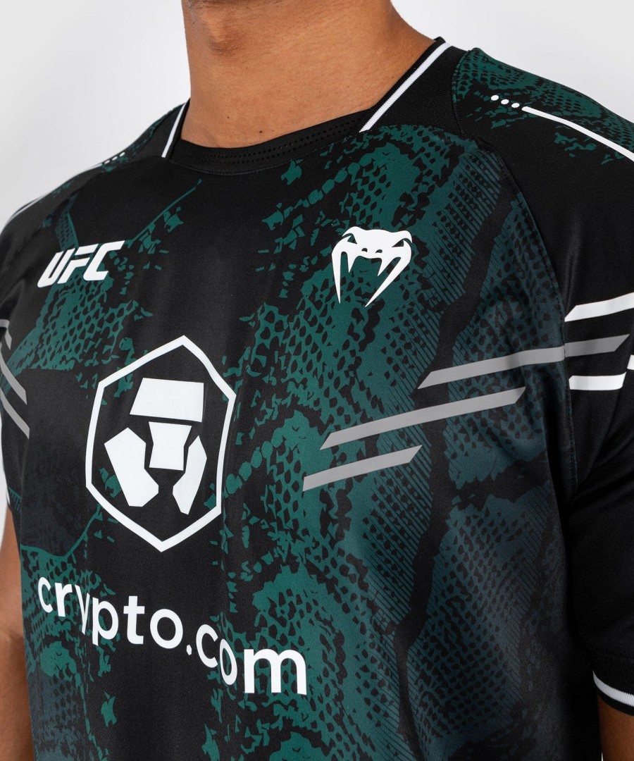Φανέλα ufc adrenaline by venum authentic fight night men - emerald edition - ΠράσινοΜαύρο