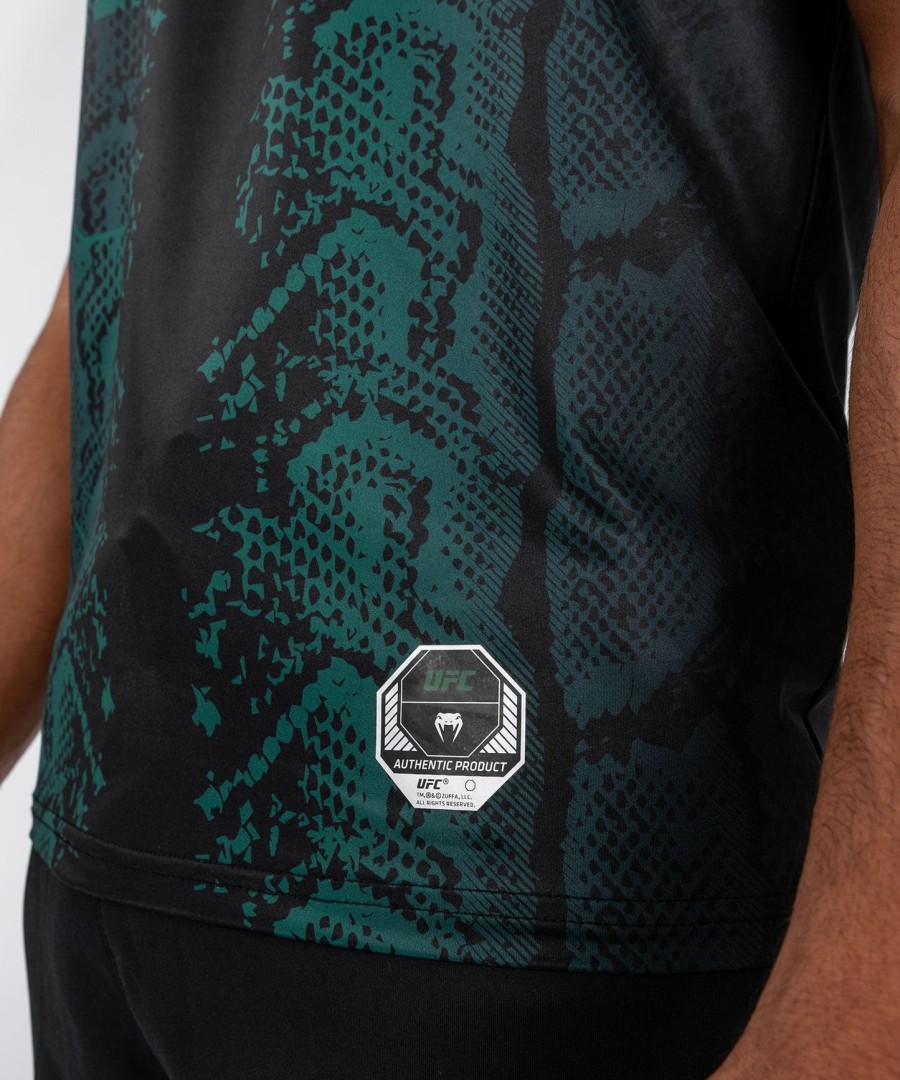 Φανέλα ufc adrenaline by venum authentic fight night men - emerald edition - ΠράσινοΜαύρο