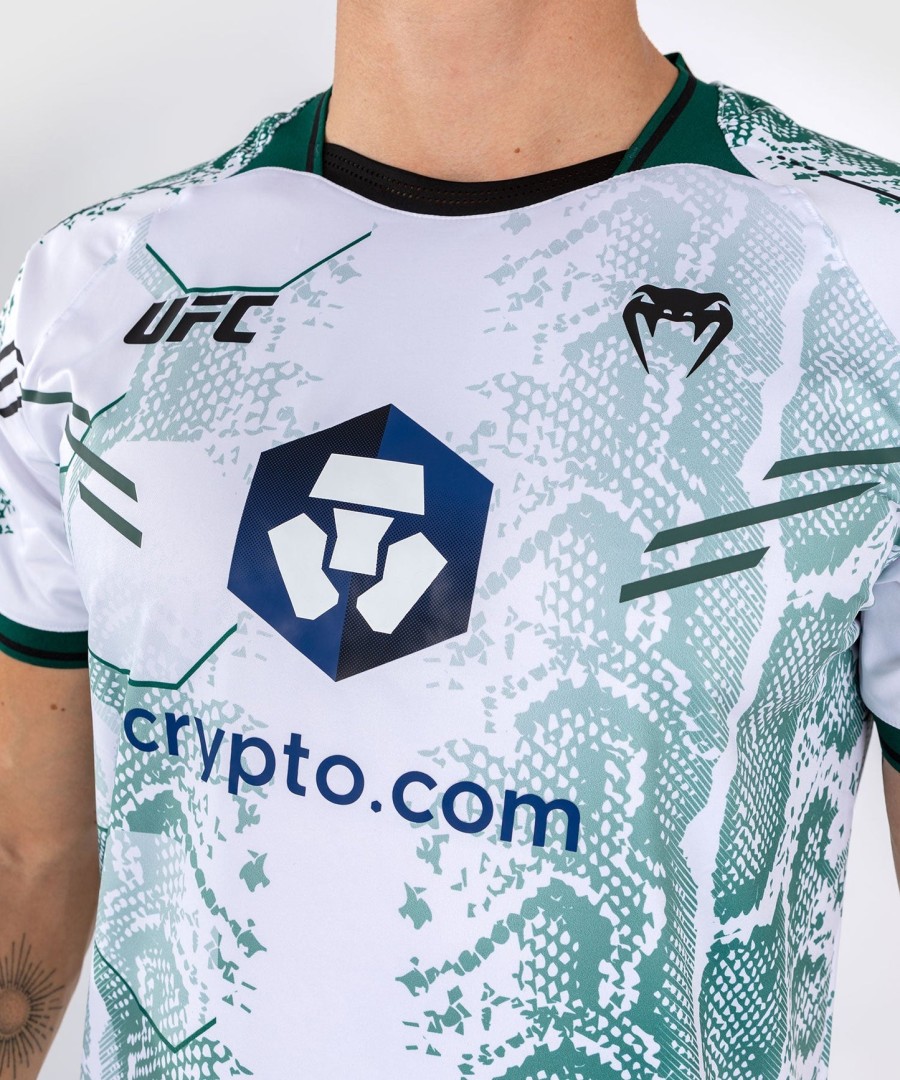 Φανέλα ufc adrenaline by venum authentic fight night men - emerald edition - ΛευκόΠράσινο