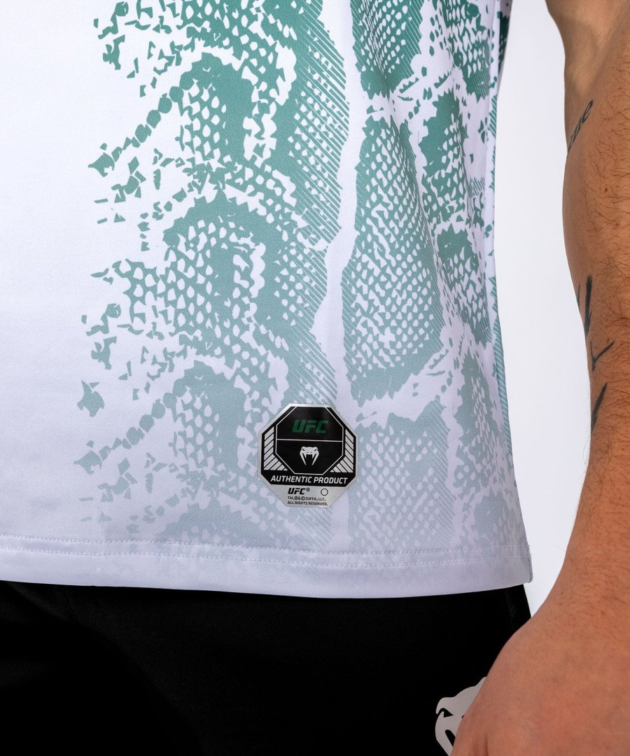 Φανέλα ufc adrenaline by venum authentic fight night men - emerald edition - ΛευκόΠράσινο