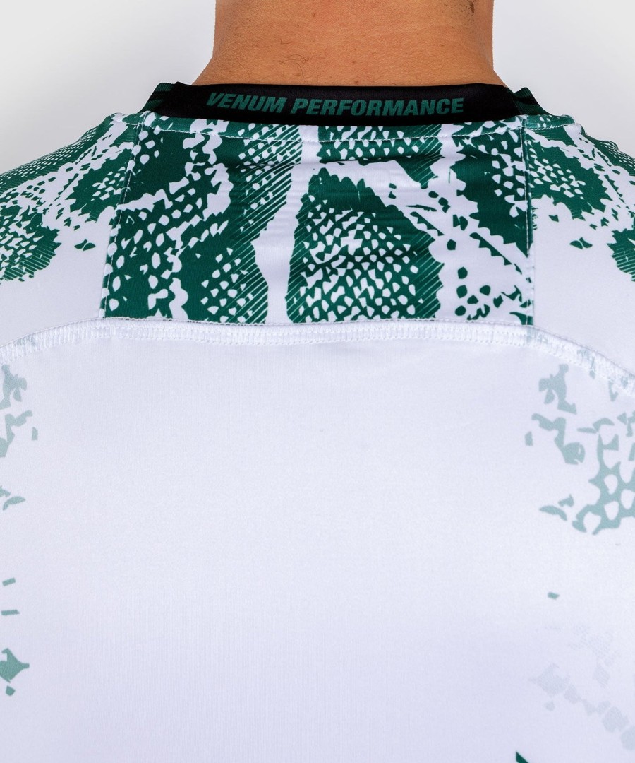 Φανέλα ufc adrenaline by venum authentic fight night men - emerald edition - ΛευκόΠράσινο