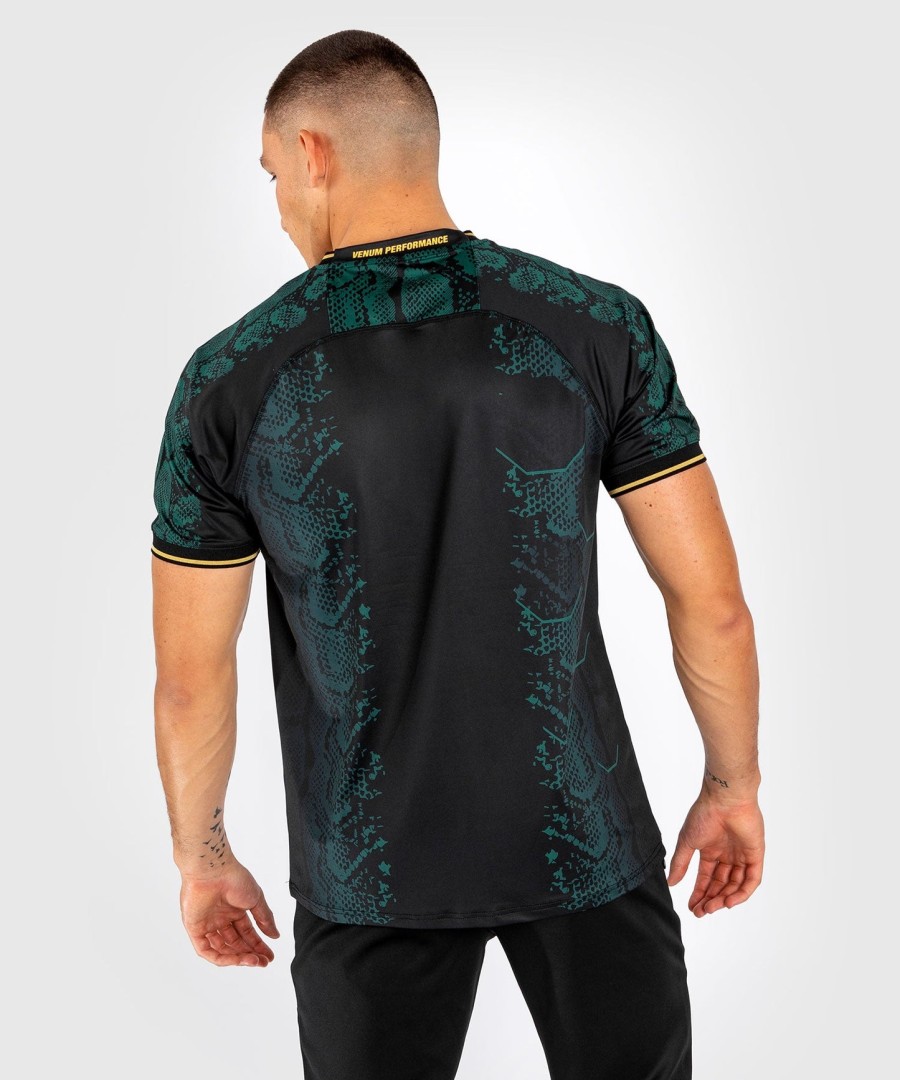 Φανέλα ufc adrenaline by venum authentic fight night men - emerald edition - ΠράσινοΜαύροΧρυσό
