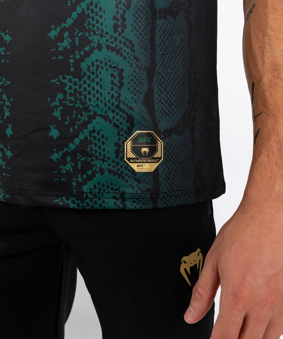 Φανέλα ufc adrenaline by venum authentic fight night men - emerald edition - ΠράσινοΜαύροΧρυσό