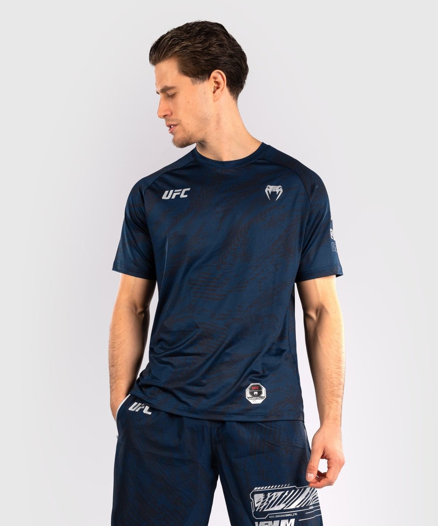 ufc fusion by venum fight week Ανδρικό t-shirt dry-tech - oceanic blue