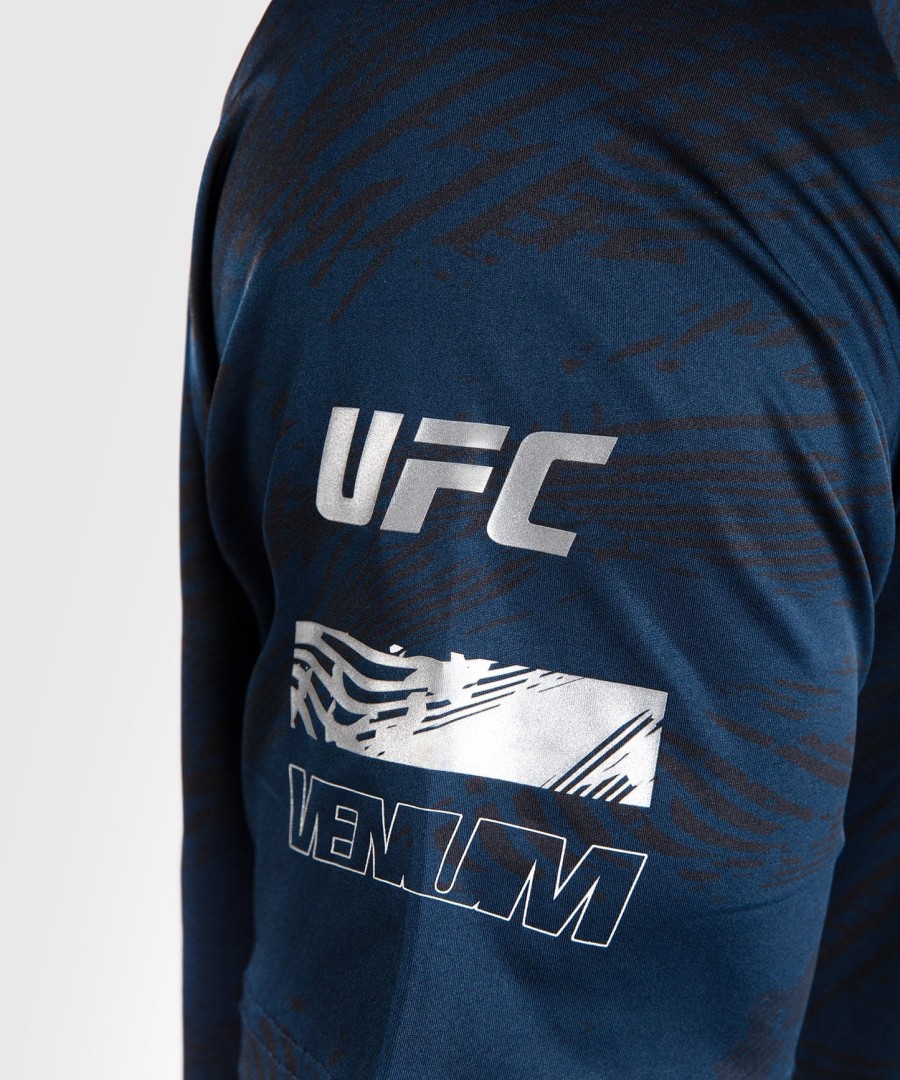 ufc fusion by venum fight week Ανδρικό t-shirt dry-tech - oceanic blue