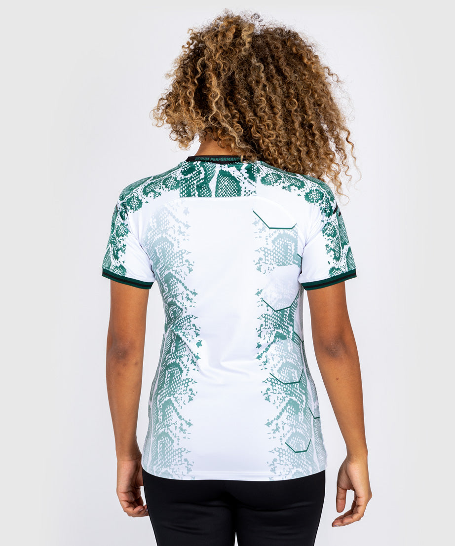Φανέλα ufc adrenaline by venum authentic fight night women walkout - emerald edition - ΛευκόΠράσινο