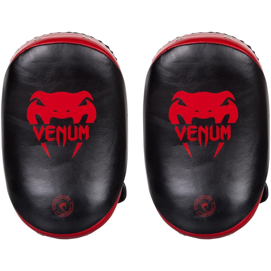 venum kick pads Δερμάτινα-ΜαύροΚόκκινο