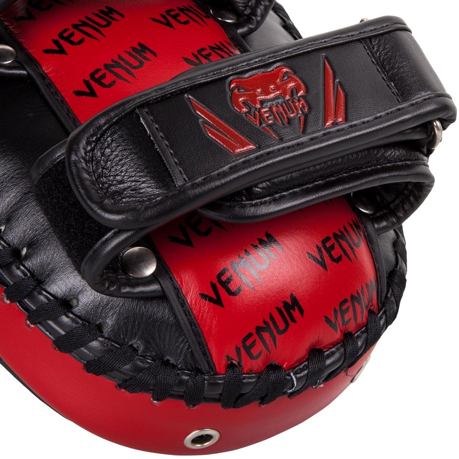 venum kick pads Δερμάτινα-ΜαύροΚόκκινο
