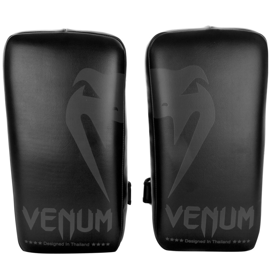 venum giant kick pads - ΜαύροΜαύρο Ζεύγος