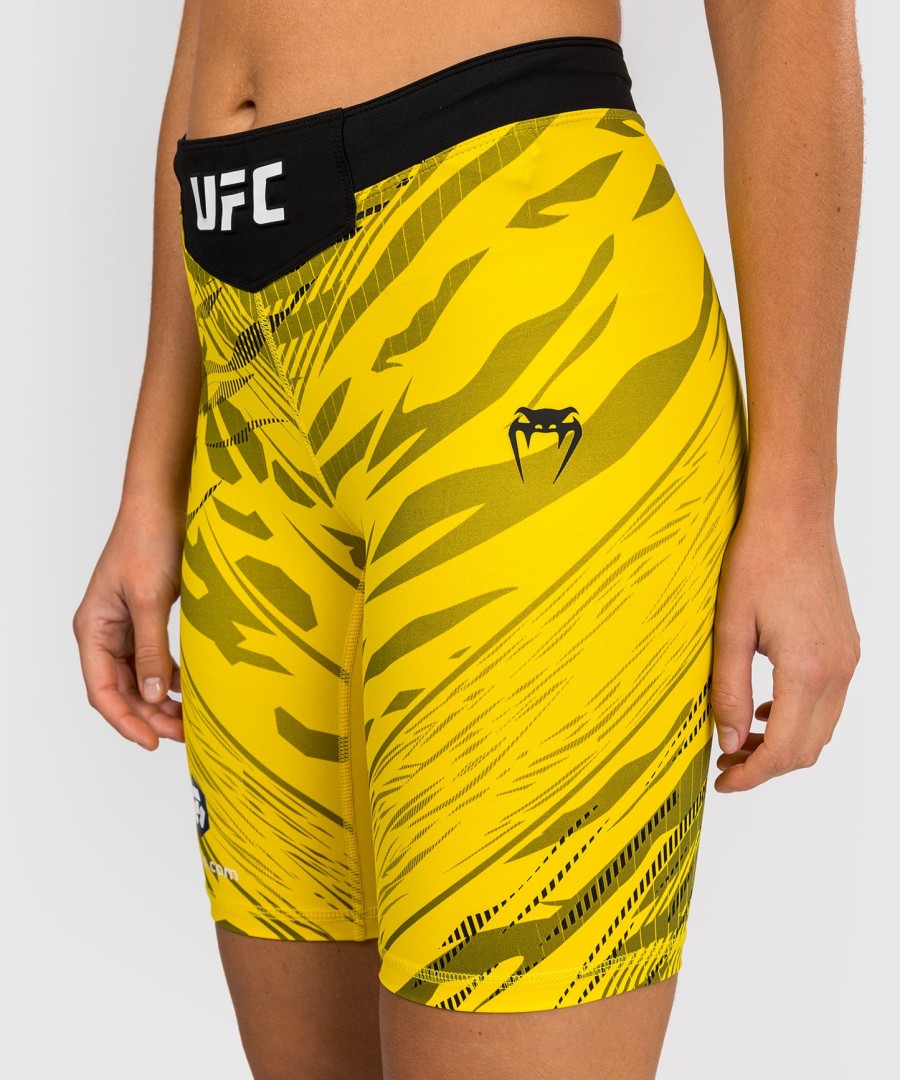 ufc fusion by venum authentic fight night Γυναικείο Σορτς vale tudo - Μακριά Γραμμή - Κίτρινο