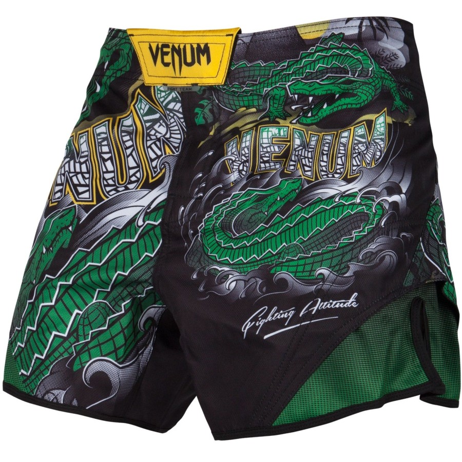 Σορτς venum crocodile fightshorts - ΜαύροΠράσινο