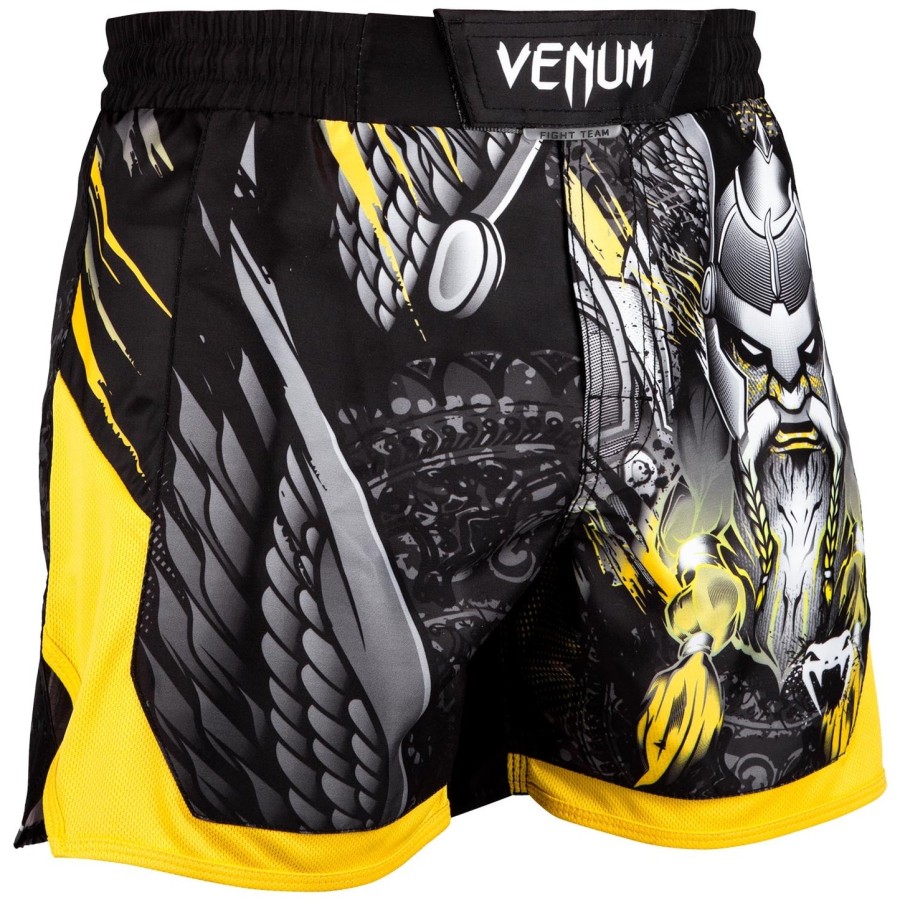 Σορτς venum viking 2.0 fightshorts - ΜαύροΚίτρινο