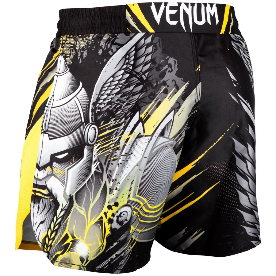 Σορτς venum viking 2.0 fightshorts - ΜαύροΚίτρινο