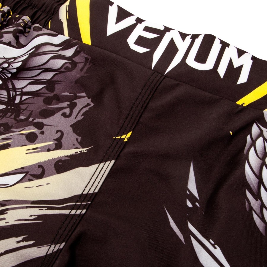 Σορτς venum viking 2.0 fightshorts - ΜαύροΚίτρινο