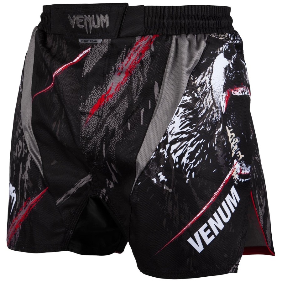 Σορτς venum grizzli fightshorts - ΜαύροΛευκό