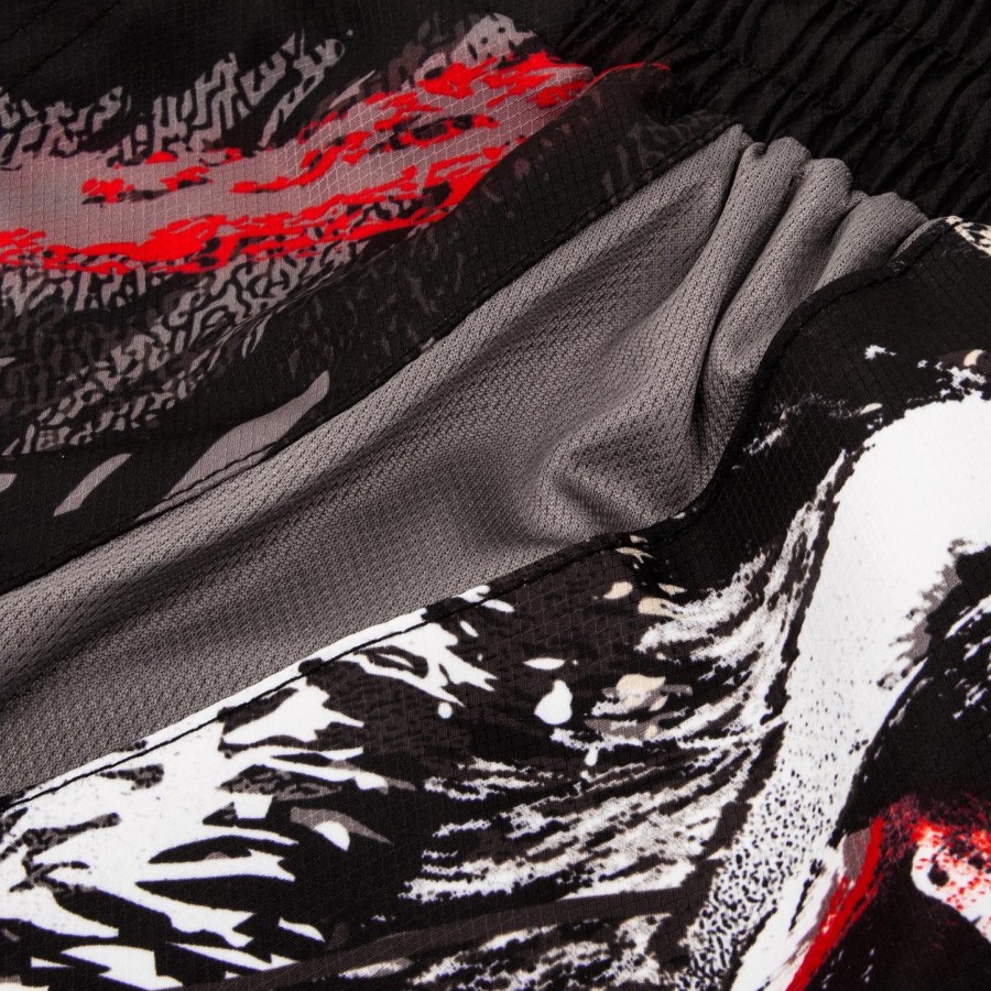 Σορτς venum grizzli fightshorts - ΜαύροΛευκό