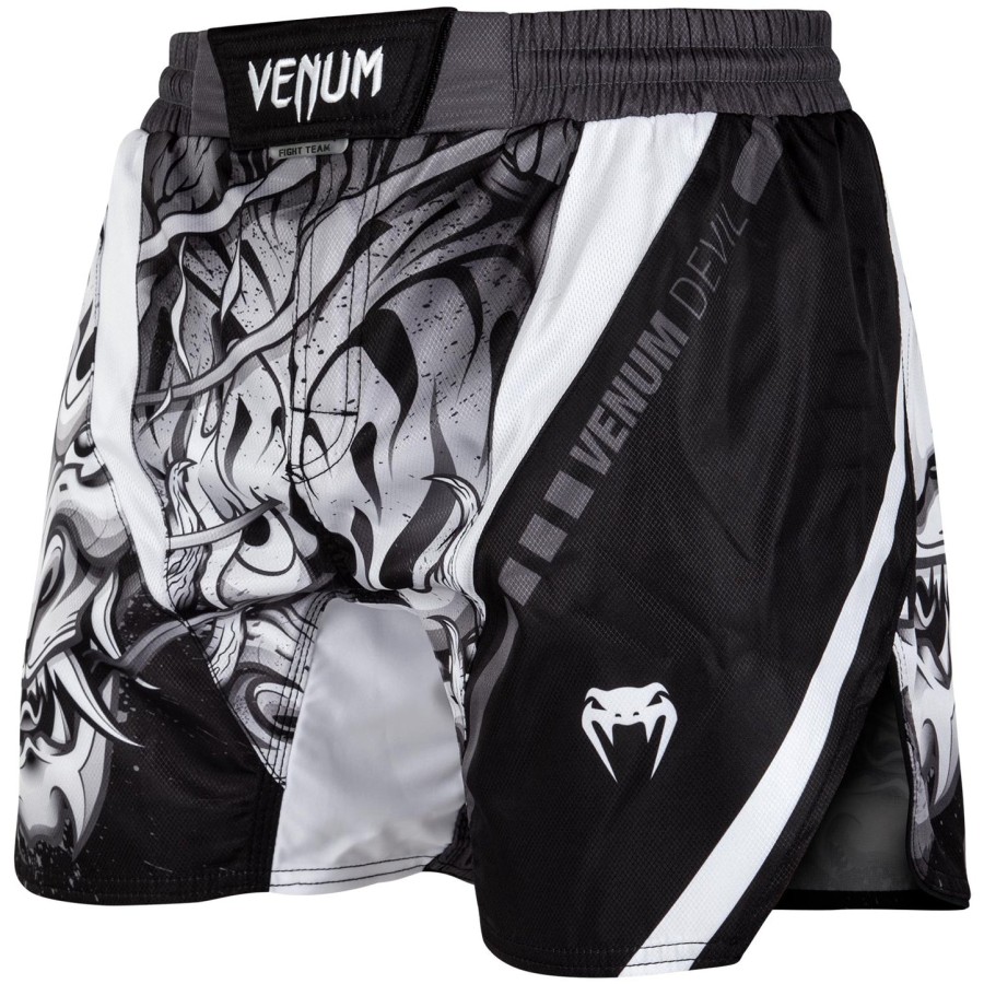 Σορτς venum devil fightshorts - ΛευκόΜαύρο