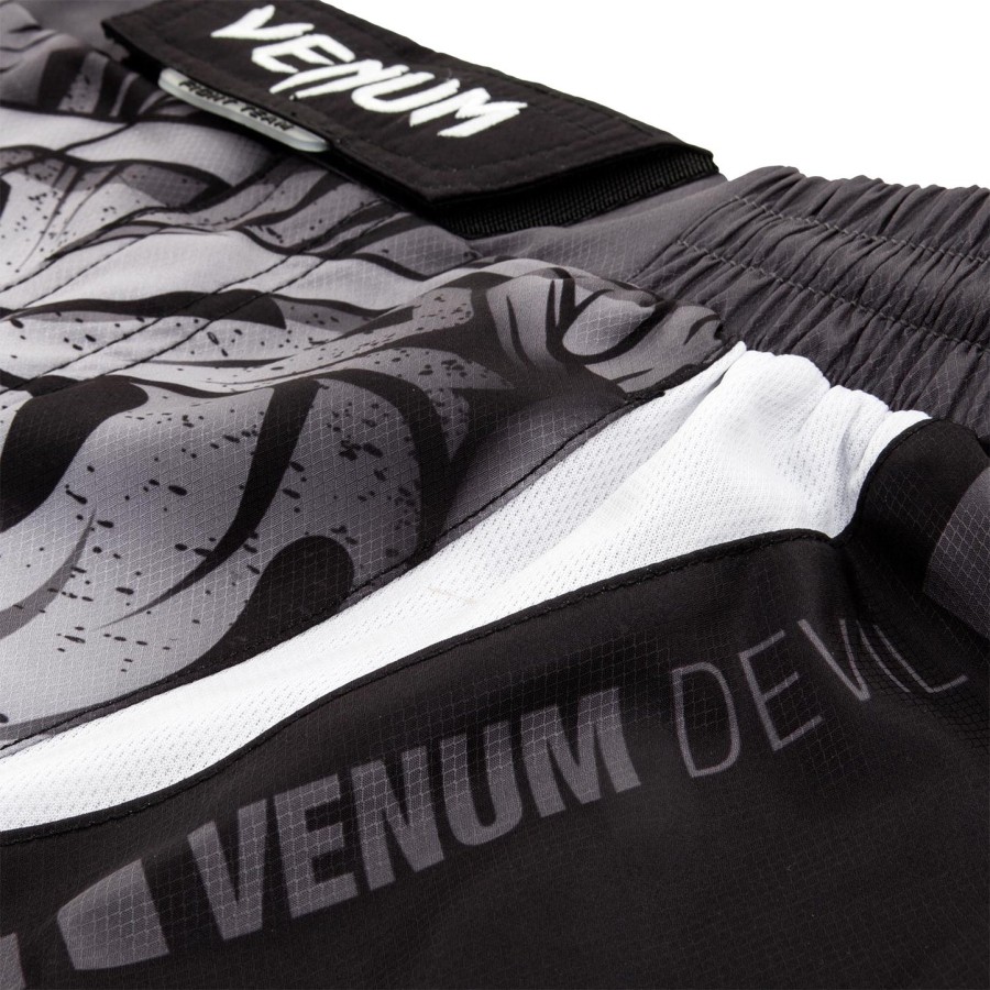 Σορτς venum devil fightshorts - ΛευκόΜαύρο