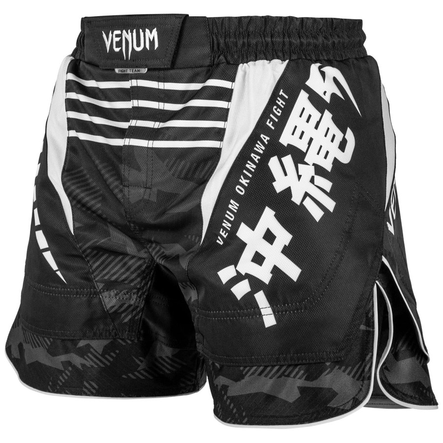 Σορτς venum okinawa 2.0 fightshorts - ΜαύροΛευκό
