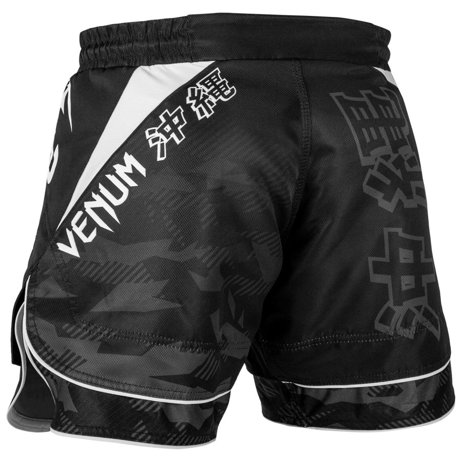 Σορτς venum okinawa 2.0 fightshorts - ΜαύροΛευκό