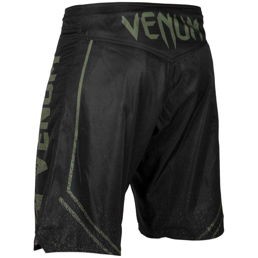 Σορτς venum signature fightshorts - ΜαύροΧακί - Αποκλειστικό