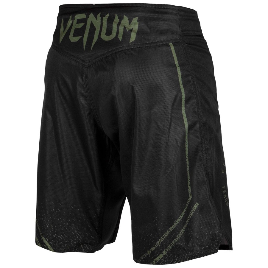 Σορτς venum signature fightshorts - ΜαύροΧακί - Αποκλειστικό