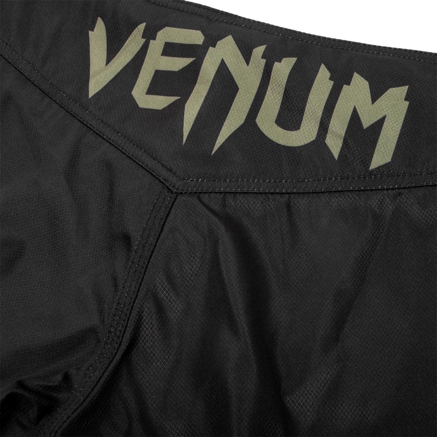 Σορτς venum signature fightshorts - ΜαύροΧακί - Αποκλειστικό