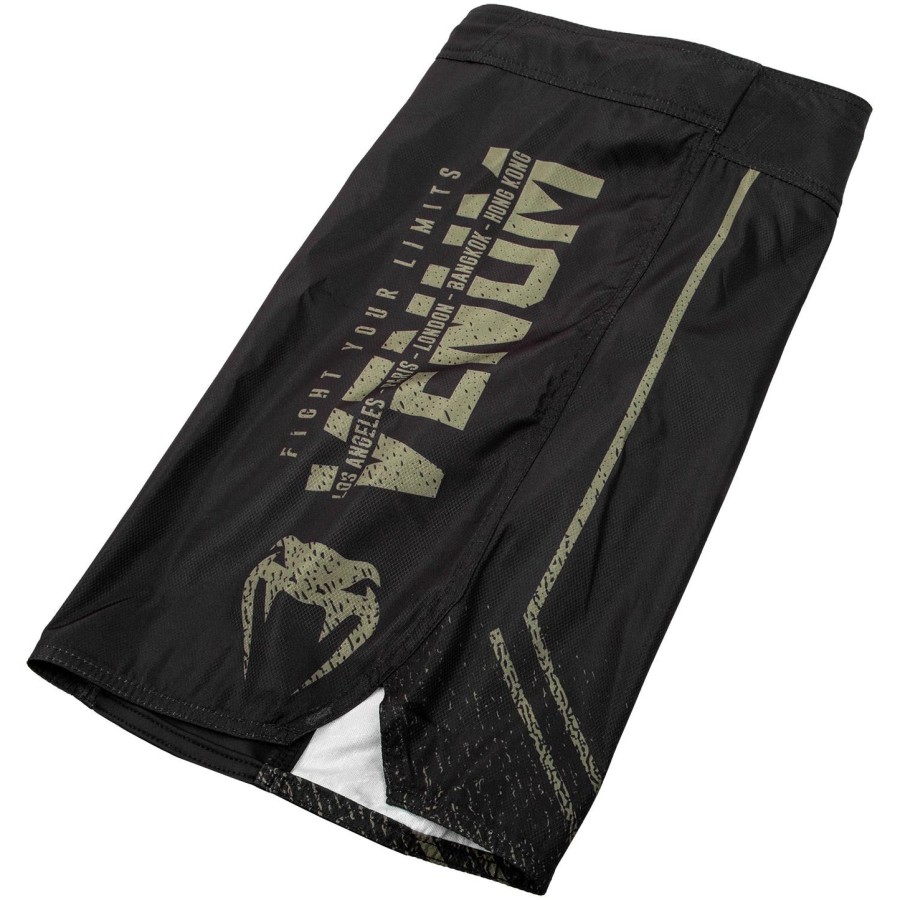 Σορτς venum signature fightshorts - ΜαύροΧακί - Αποκλειστικό