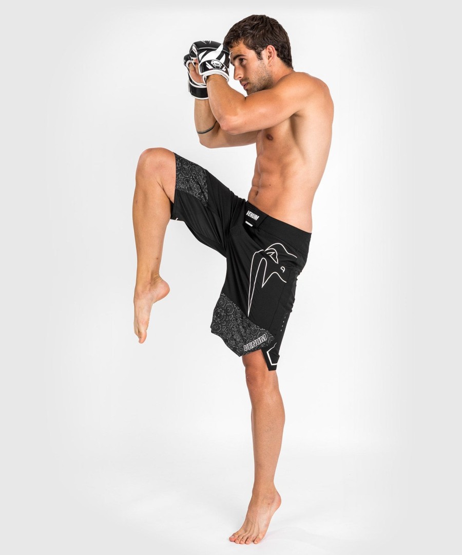 Σορτς fightshorts light 4.0 venum - ΜαύροΛευκό