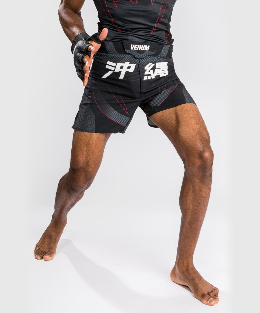 Σορτς venum okinawa 3.0 fightshorts - ΜαύροΚόκκινο