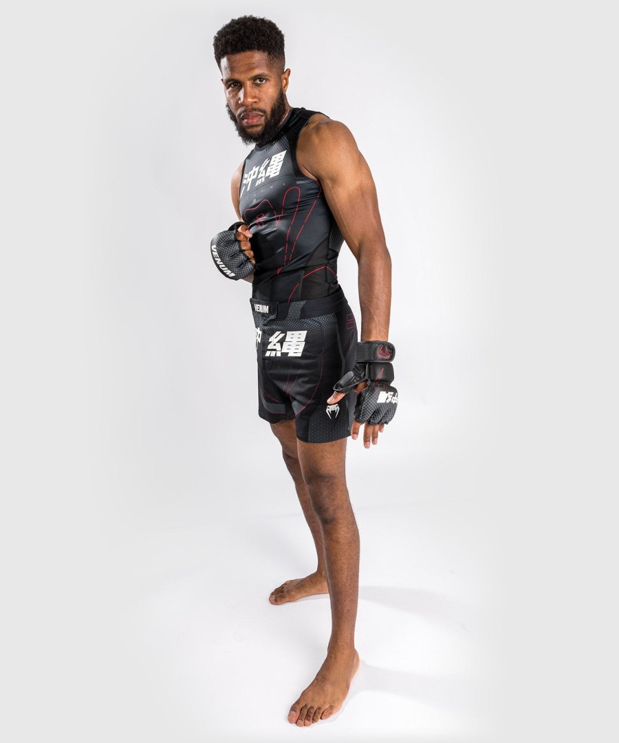 Σορτς venum okinawa 3.0 fightshorts - ΜαύροΚόκκινο