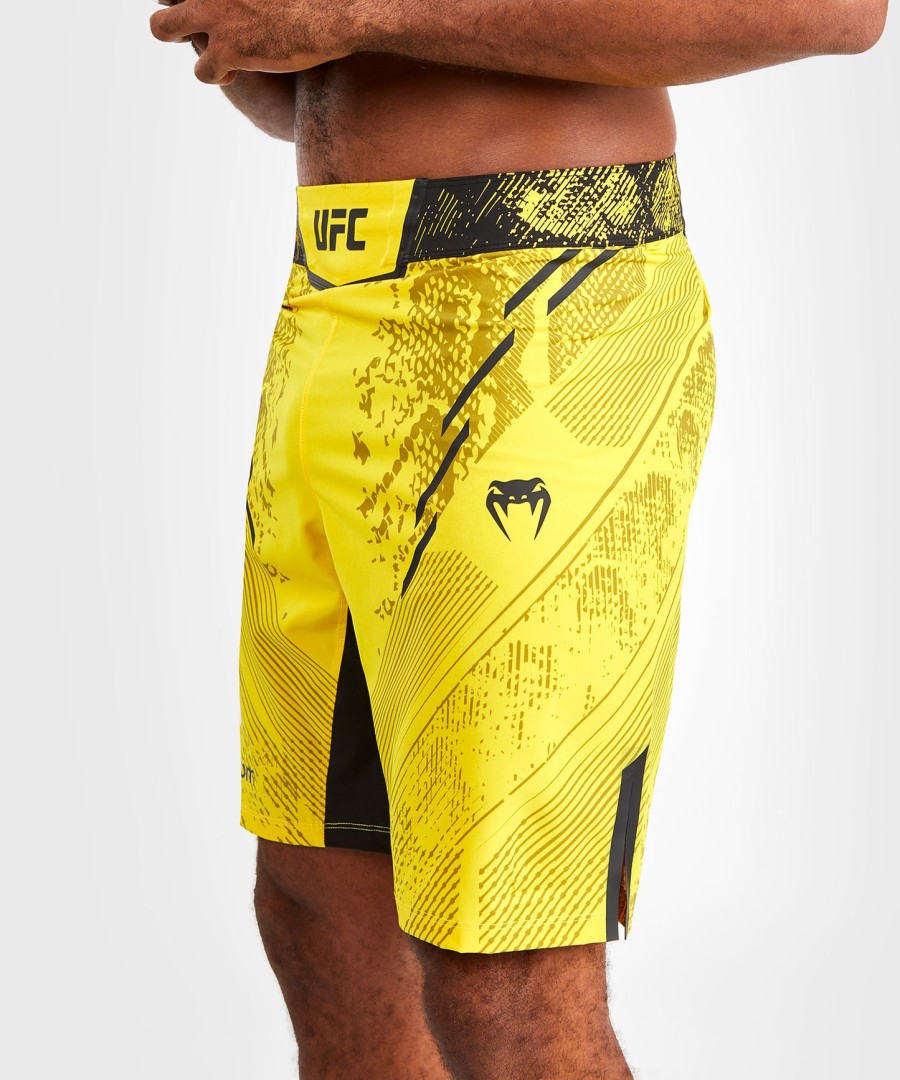 ufc adrenaline από venum Εξατομικευμένο Αυθεντικό fight night Ανδρικό Σορτς fight - Μακριά Γραμμή - Κίτρινο