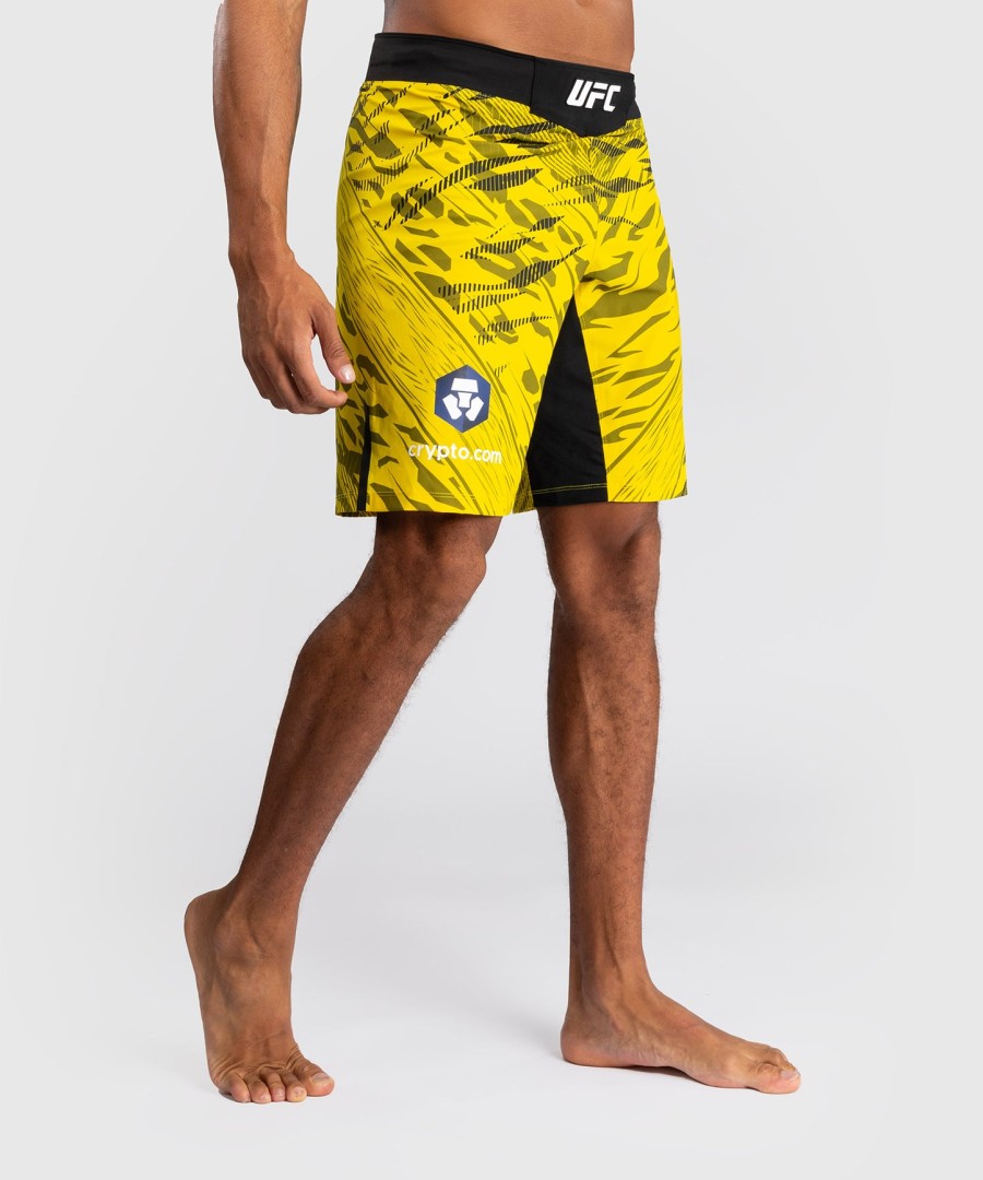 ufc fusion by venum authentic fight night Ανδρικό Σορτς fight - Μακριά Γραμμή - Κίτρινο