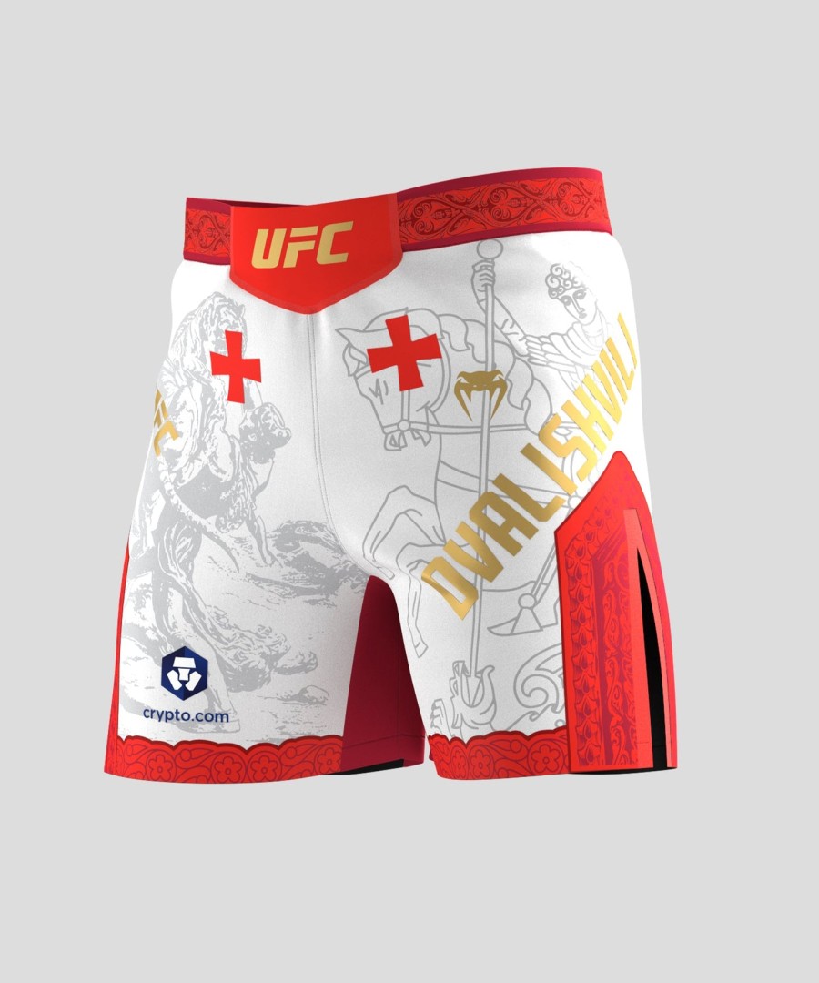 Ανδρικό ufc unrivaled by venum Λευκό Σορτς Μάχης merab dvalishvili