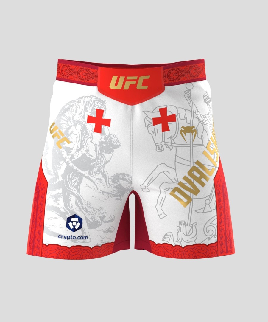 Ανδρικό ufc unrivaled by venum Λευκό Σορτς Μάχης merab dvalishvili