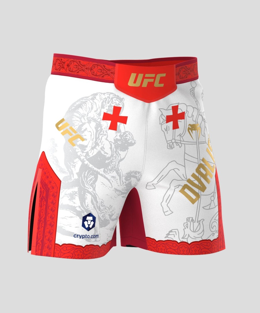 Ανδρικό ufc unrivaled by venum Λευκό Σορτς Μάχης merab dvalishvili