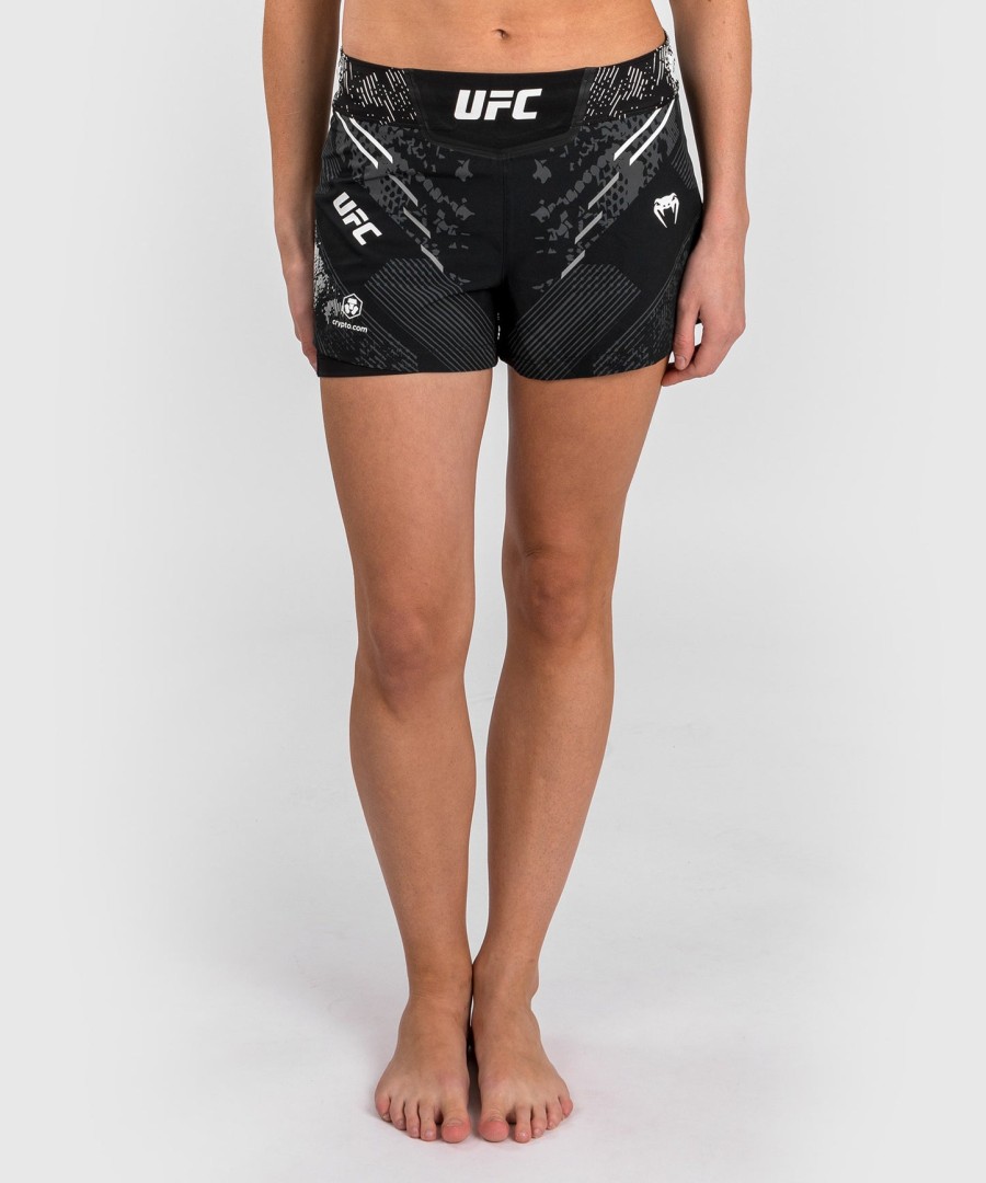 ufc adrenaline από venum Εξατομικευμένο Αυθεντικό fight night Γυναικείο Σορτς fight - Μαύρο