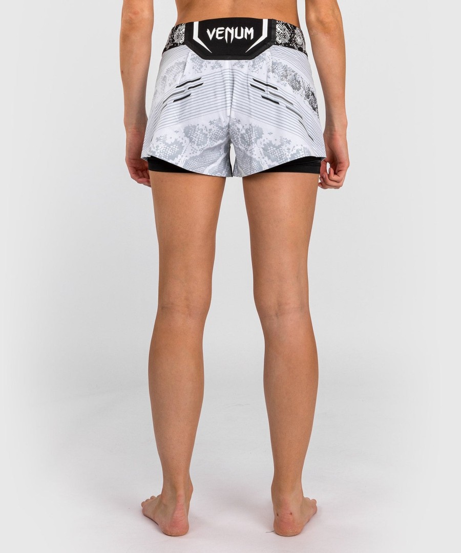 ufc adrenaline by venum authentic fight night women fight short - Λευκό