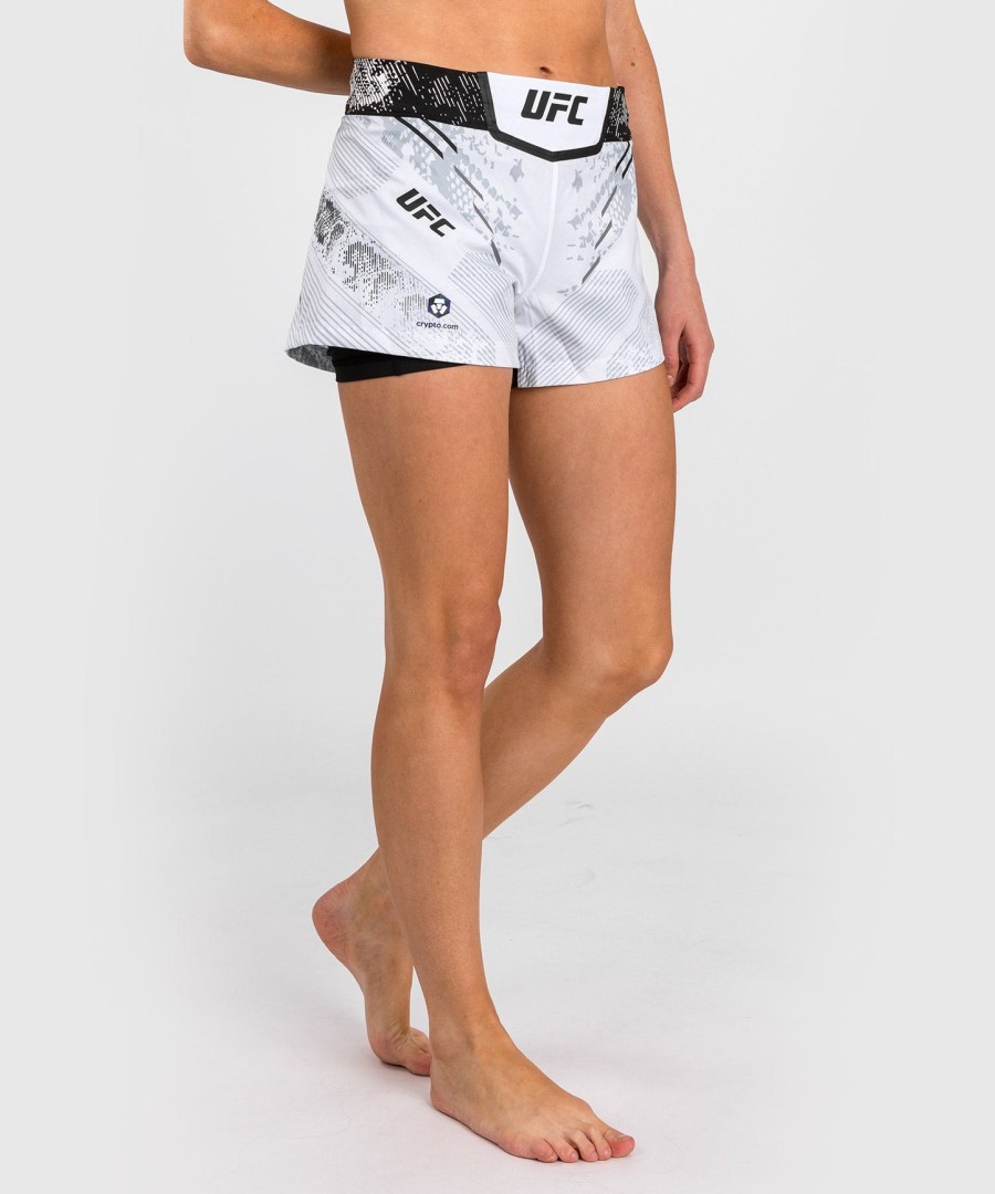 ufc adrenaline by venum authentic fight night women fight short - Λευκό