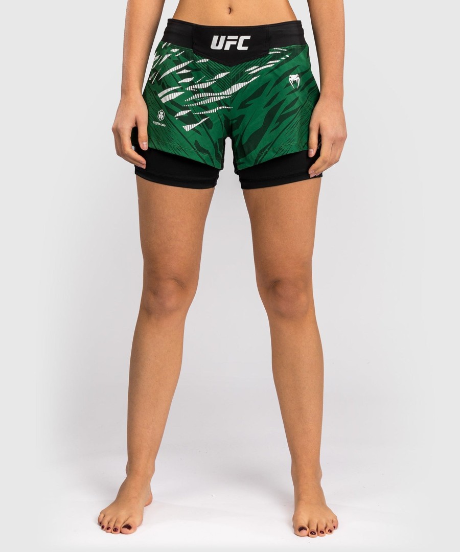 ufc fusion by venum authentic fight night women fight short - Πράσινο