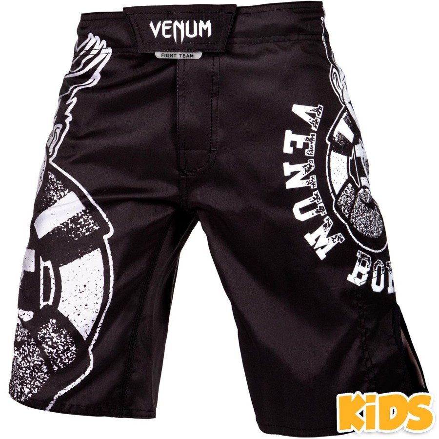 Παιδικό σορτς venum born to fight - ΜαύροΛευκό