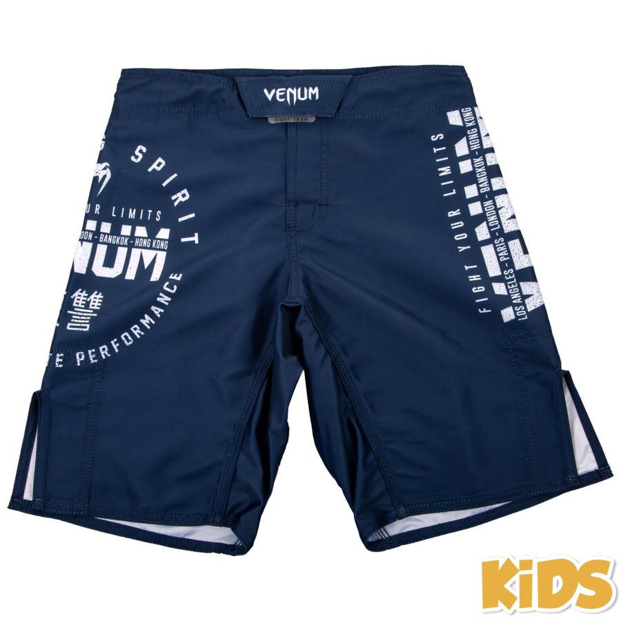 Παιδικό Σορτς venum signature fightshorts - Μπλε Σκούρο Μπλε