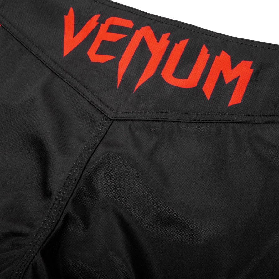 Παιδικό Σορτς venum signature fightshorts - ΜαύροΚόκκινο